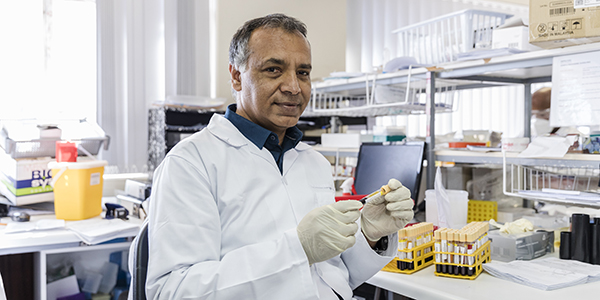 Prof. Shabir Madhi inducted as a Fellow of the Royal Society of SA and will receive the John F.W. Herschel Medal in 2024. 600x300